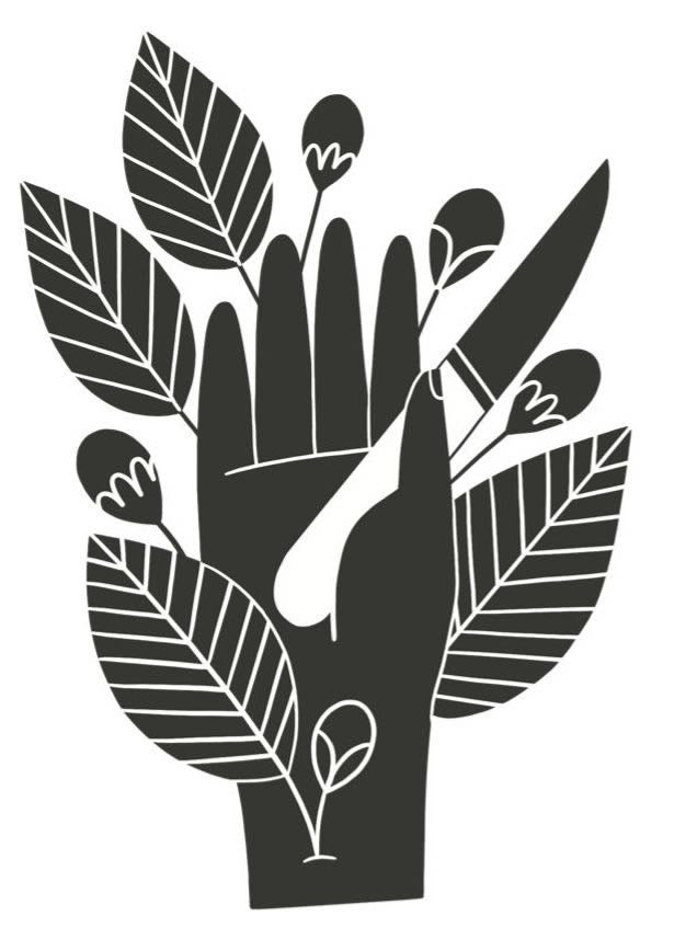 Custom hand carved rubber stamp