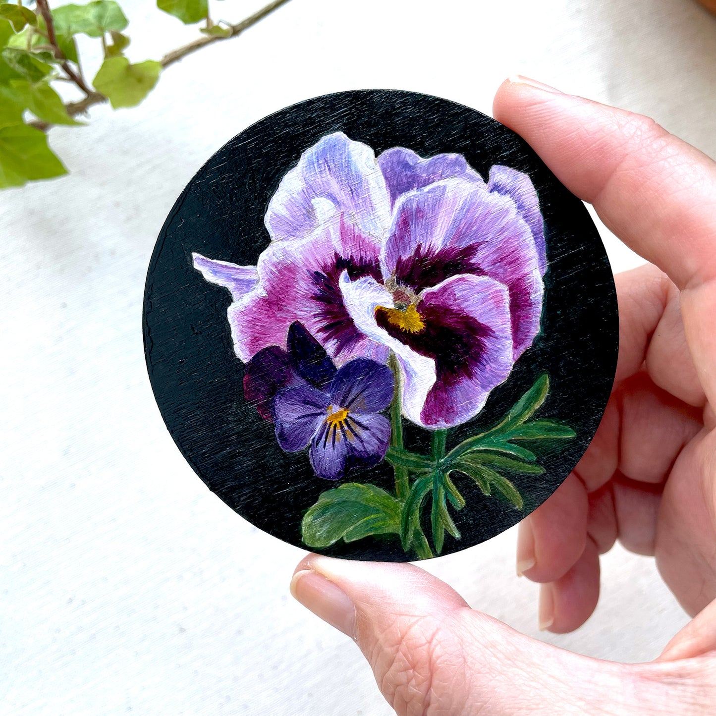 Mini floral original paintings
