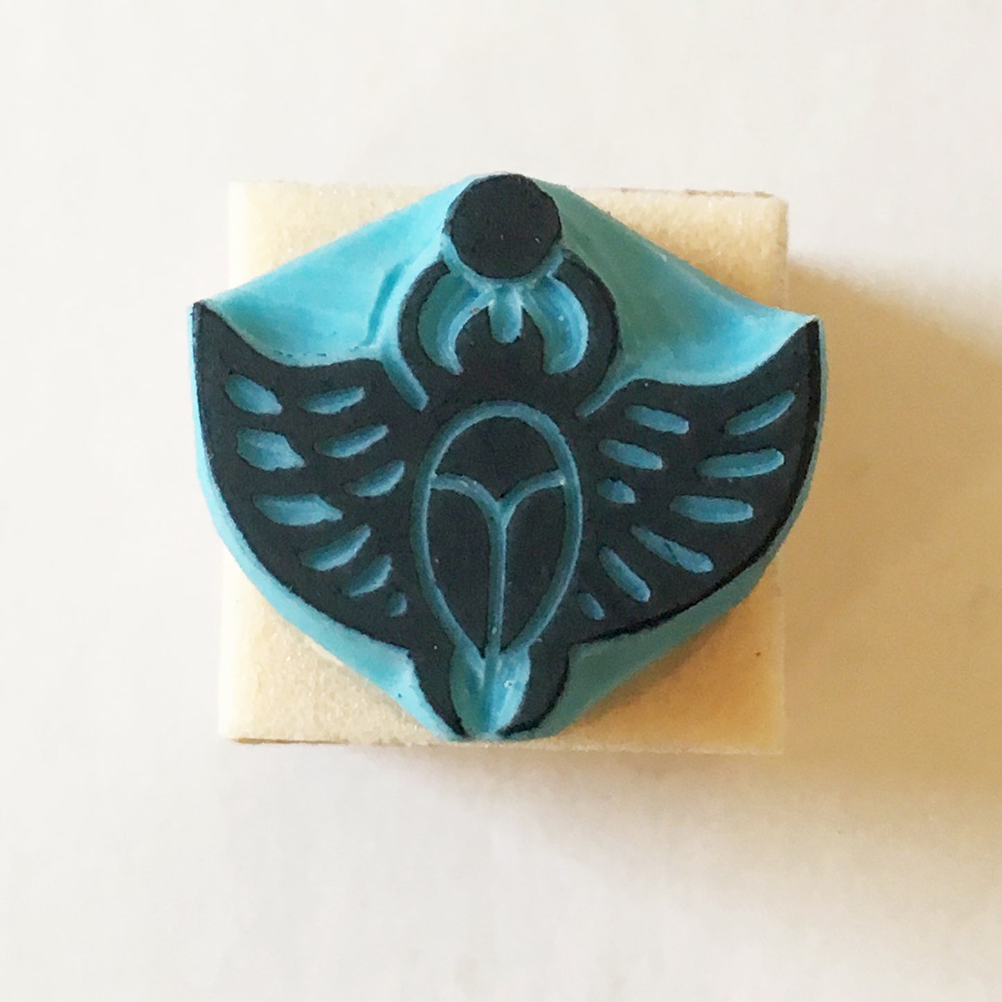 Egyptian symbols mini rubber stamp set of 4