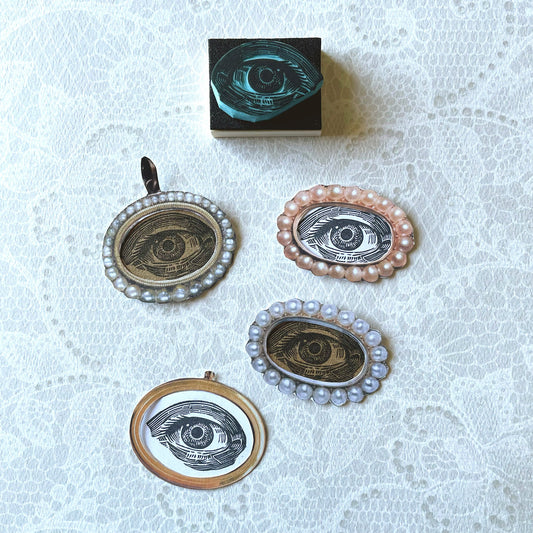 "Lover's Eye Jewelry: The Scandalous 18th-Century Trend Behind my new Eye Stamp"