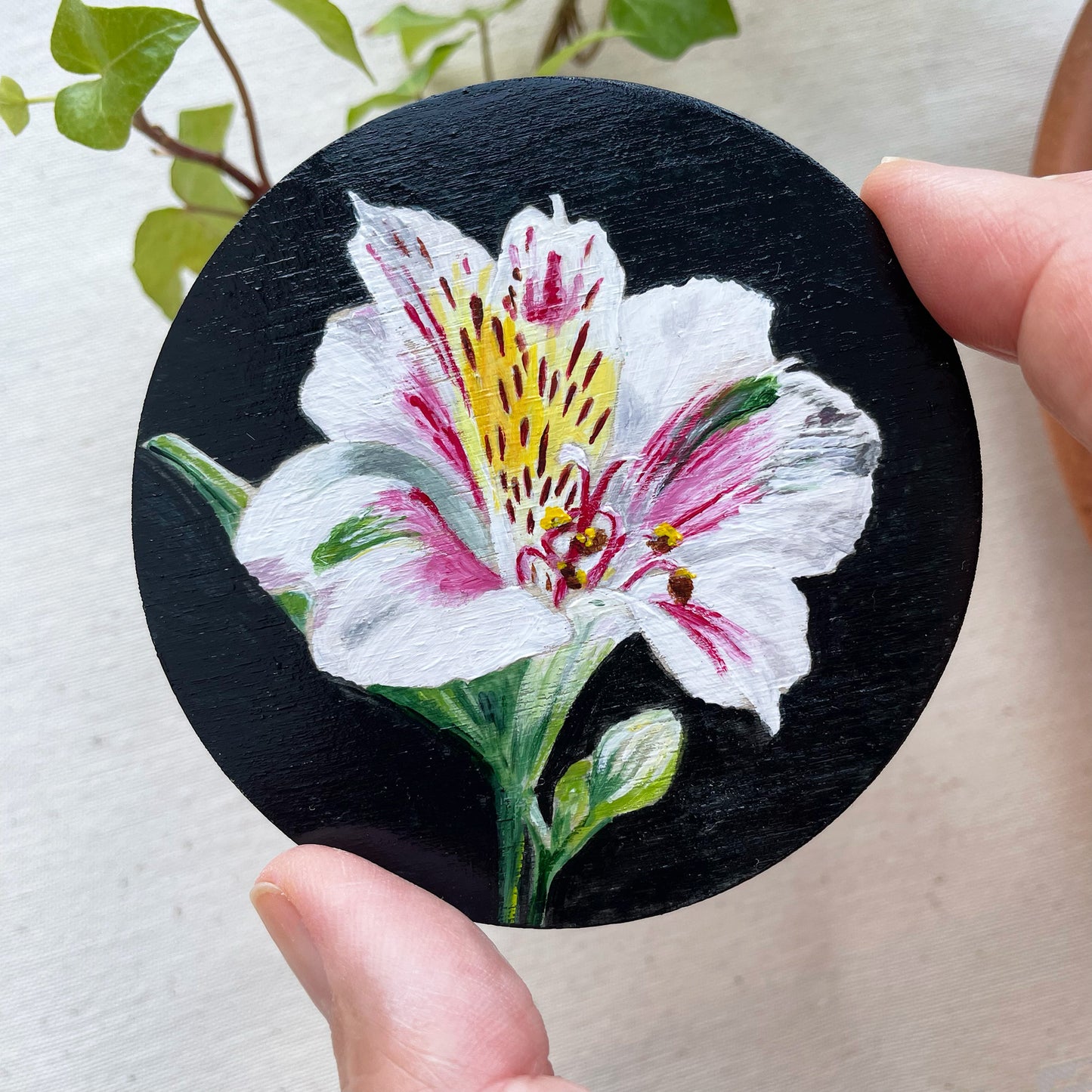 Mini floral original paintings